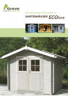Gartenhäuser Ecoline